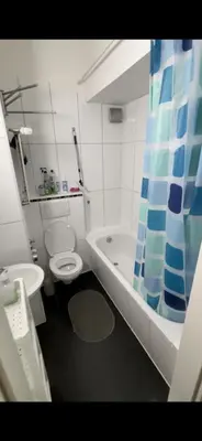 Ein Badezimmer in der Unterkunft Moderne Monteurzimmer Vu