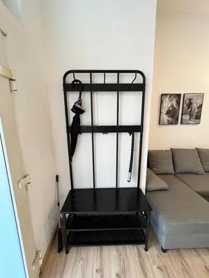 Ein Sitzbereich in der Unterkunft Apartment Central 10B 40qm Wi-Fi free Parking calm back house