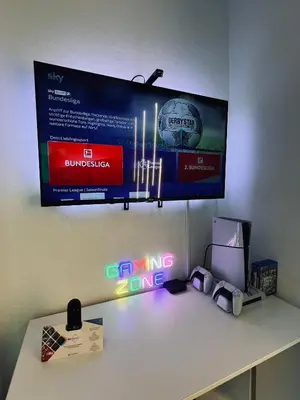 TV/Unterhaltungsangebot in der Unterkunft Comfort Apartments - Sky Bundesliga, PlayStation, Grill & Balkon - Haus Burgstadt