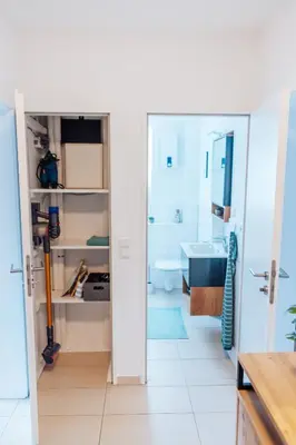 Ein Badezimmer in der Unterkunft Casa Melisa I 61m² I WLAN