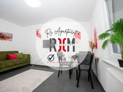 Grundriss der Unterkunft Serviceroom24 - Apartment 4 in Recklinghausen WLAN - Smart-TV - 24-7 Check-in und Küche