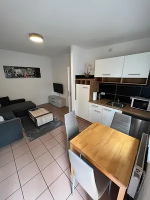 Küche/Küchenzeile in der Unterkunft Alex Apartments