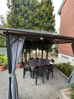Ein Patio oder anderer Außenbereich in der Unterkunft Alex Apartments