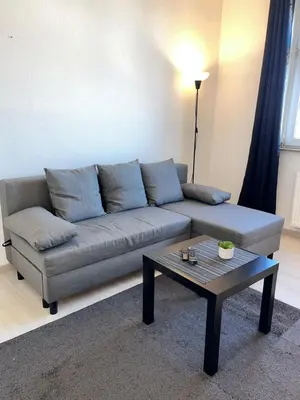 Ein Sitzbereich in der Unterkunft Apartment Central 85I 55 qm Wi-Fi free