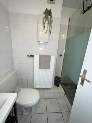 Ein Badezimmer in der Unterkunft Apartment Central 85I 55 qm Wi-Fi free