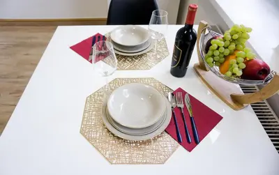 Essen in der Ferienwohnung oder in der Nähe