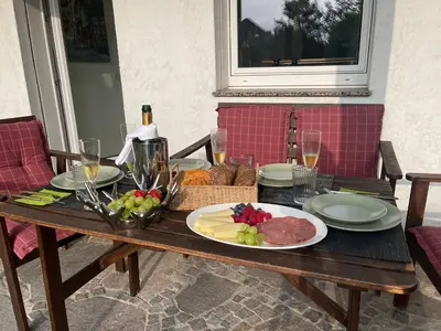 Essen in der Ferienwohnung oder in der Nähe