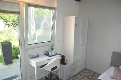 Ein Bett oder Betten in einem Zimmer der Unterkunft AV No.1