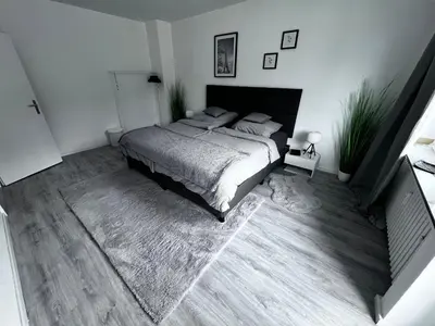 Ein Bett oder Betten in einem Zimmer der Unterkunft Rü-Premium Apartments