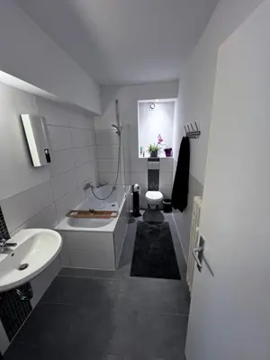 Ein Badezimmer in der Unterkunft Rü-Premium Apartments