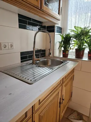 Küche/Küchenzeile in der Unterkunft 2Schlafzimmer, Wohnküche&Balkon