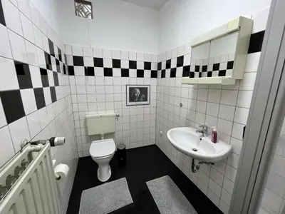 Ein Badezimmer in der Unterkunft Ruhe-Oase