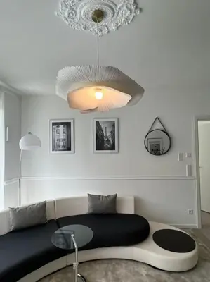 Ein Sitzbereich in der Unterkunft Paris to Bochum, 4 Pers. Apartm.