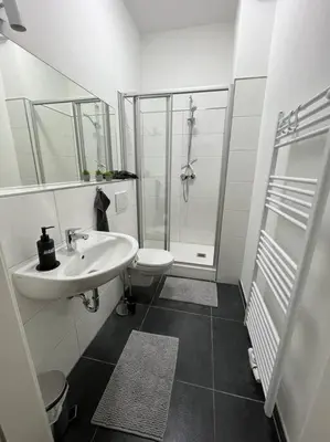 Ein Badezimmer in der Unterkunft Wohlfühl-Oase 2.0