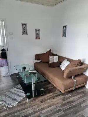 Ein Sitzbereich in der Unterkunft Drea's Ferienwohnung