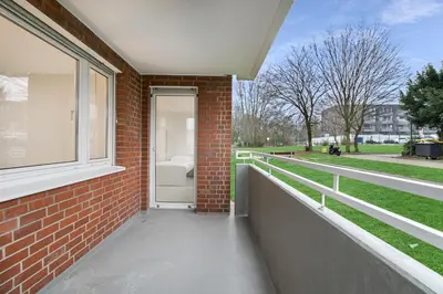 Ein Garten an der Unterkunft Work & Stay Apartment mit Balkon in Bergkamen