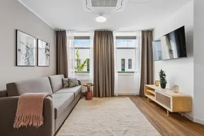 TV/Unterhaltungsangebot in der Unterkunft Limehome Oberhausen Paul-Reusch-Str