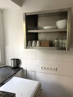 Küche/Küchenzeile in der Unterkunft Work & Stay Apartments in Selm-Bork
