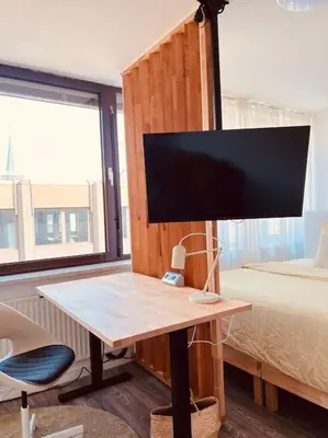 TV/Unterhaltungsangebot in der Unterkunft The Room - Direkt in der Stadt!