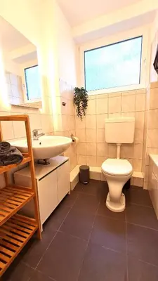 Ein Badezimmer in der Unterkunft Perfect Apartment in Unna close to Dortmund