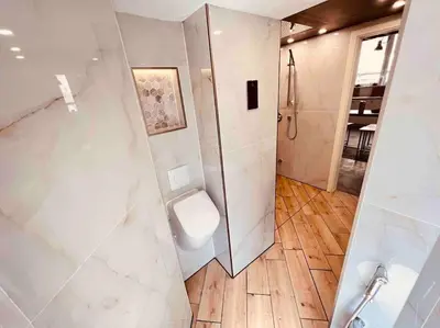 Ein Badezimmer in der Unterkunft Luxus Loft im Herzen von Bochum Werne.