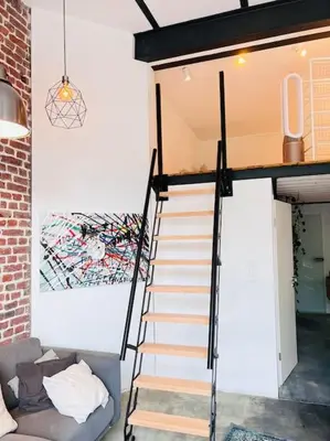 Grundriss der Unterkunft Luxus Loft im Herzen von Bochum Werne.
