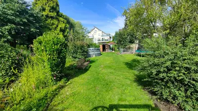 Ein Garten an der Unterkunft Auszeit im Pott - Ferienwohnung Minze