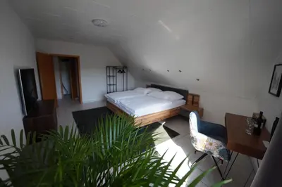 Ein Bett oder Betten in einem Zimmer der Unterkunft SANO - Herdecke - Haupt