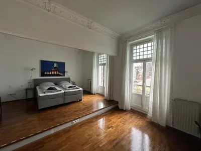 TV/Unterhaltungsangebot in der Unterkunft Jugendstil-Oase