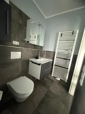 Ein Badezimmer in der Unterkunft Apartmenthaus Bella Casa
