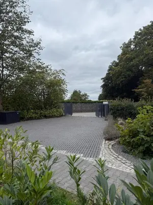 Ein Garten an der Unterkunft Apartmenthaus Bella Casa
