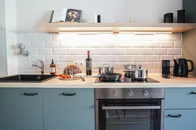 Küche/Küchenzeile in der Unterkunft HOMEFY - Feel Good Apartment
