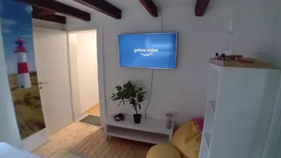 TV/Unterhaltungsangebot in der Unterkunft Feierabend im Grünen