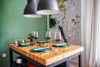 Getränke in der Unterkunft HOMEFY - Design Apartment