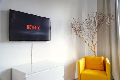 TV/Unterhaltungsangebot in der Unterkunft HOMEFY - Design Apartment