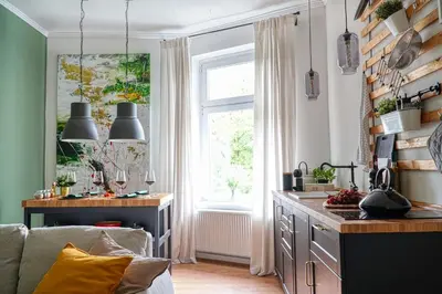 Küche/Küchenzeile in der Unterkunft HOMEFY - Design Apartment
