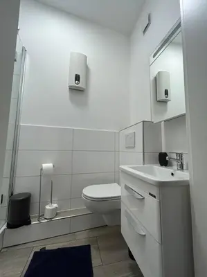 Ein Badezimmer in der Unterkunft Stylish-City Loft-Zentral-Bahnhof-Elberfeld-W6