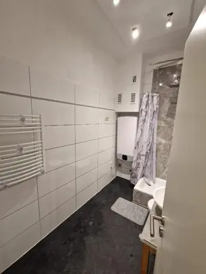 Ein Badezimmer in der Unterkunft Zentral Duisburg