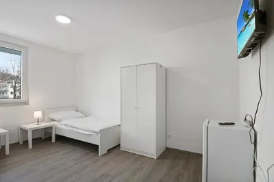 TV/Unterhaltungsangebot in der Unterkunft Wuppertal Stay- Fitter Apartment