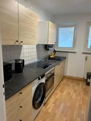Küche/Küchenzeile in der Unterkunft Prima Service Appartement ,Ferienwohnung ,Apartment AVD4