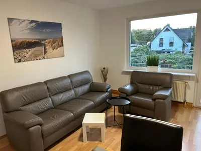 Ein Sitzbereich in der Unterkunft Prima Service Appartement ,Ferienwohnung ,Apartment AVD4
