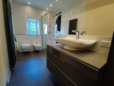 Ein Badezimmer in der Unterkunft Grüne Oase Bochum