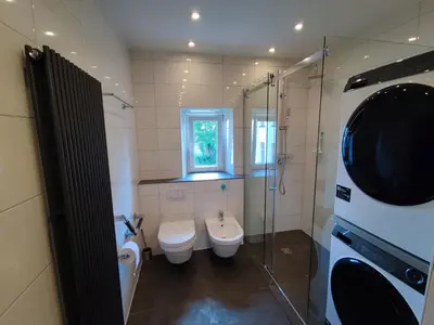 Ein Badezimmer in der Unterkunft Grüne Oase Bochum