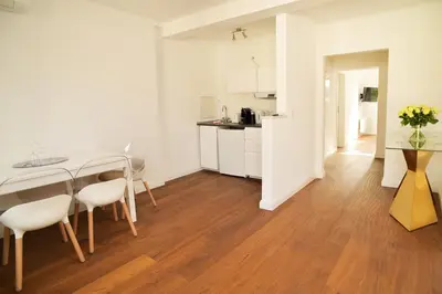 Küche/Küchenzeile in der Unterkunft Victoria Altstadt Boardinghouse