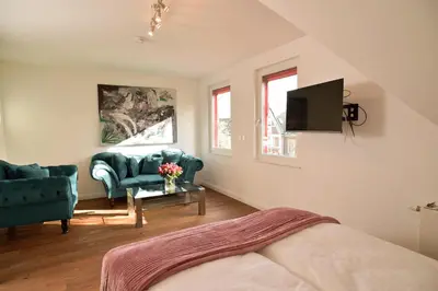 TV/Unterhaltungsangebot in der Unterkunft Victoria Altstadt Boardinghouse