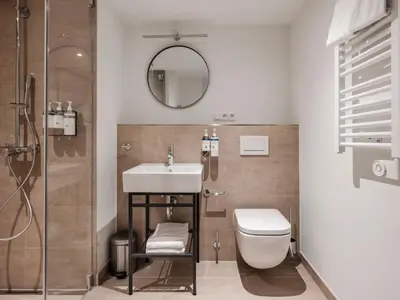 Ein Badezimmer in der Unterkunft Numa Düsseldorf Leo