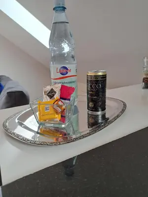 Getränke in der Unterkunft Wohnung (Studio) in Hattingen an der Ruhr