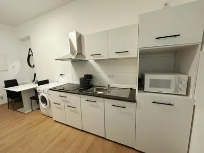 Küche/Küchenzeile in der Unterkunft 2 schlafenzimmer Waschmaschine Eller