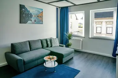 Ein Sitzbereich in der Unterkunft BIG Apartment bis 7 Personen