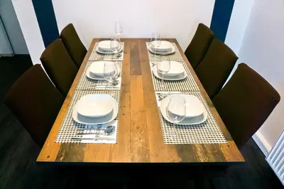 Grundriss der Unterkunft BIG Apartment bis 7 Personen